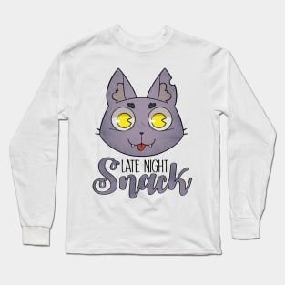 Late Night Snack | Original art Long Sleeve T-Shirt